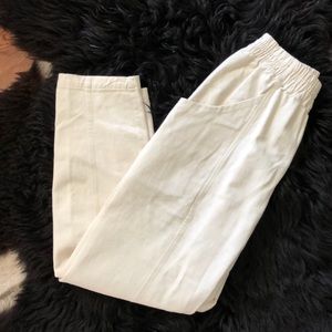 Elizabeth Suzann Clyde Work Pants, Natural Canvas